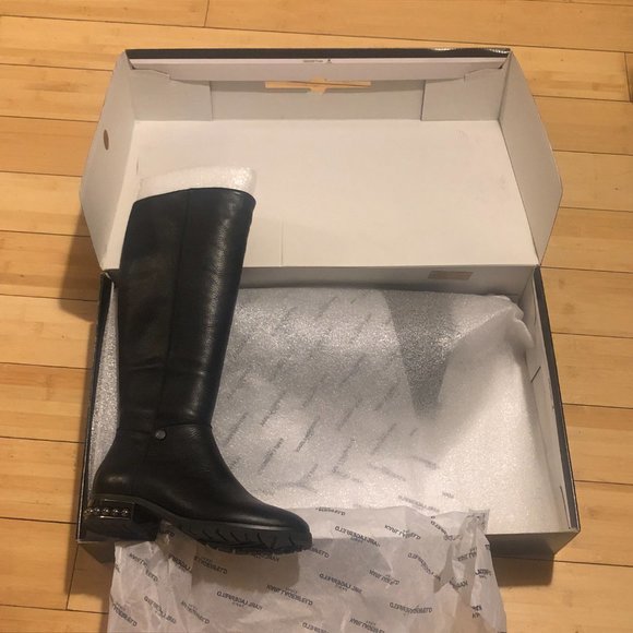 Karl Lagerfeld Paris Seine Tall Boots - Picture 10 of 10